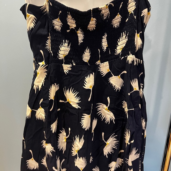 Old Navy Dress XL Navy with white wishies - Picture 3 of 8